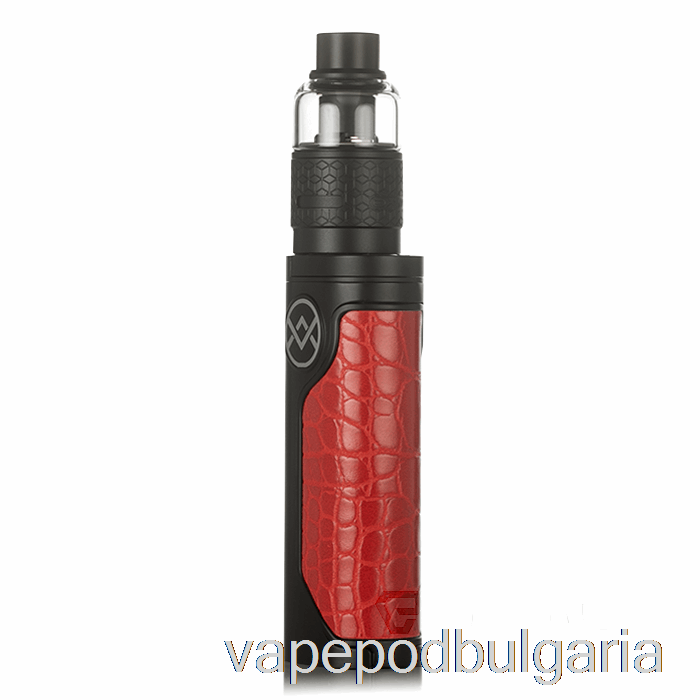 Vape Bulgaria Oxva Vativ 100w супер мод комплект червен крокодил и черен